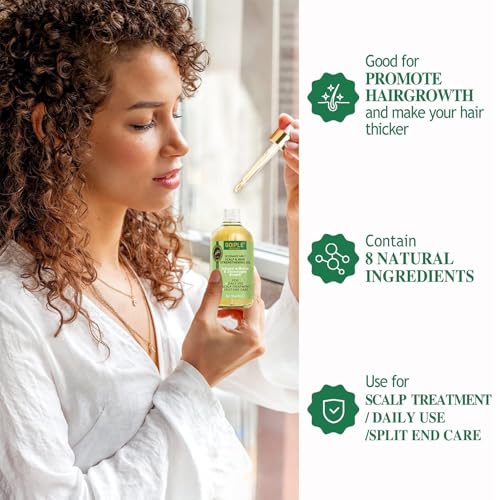 Edge Control Wax Strong Hold Non-greasy Hair Styling Gel - Edge Wax No Flaking Edge Control for Black Hair Edge Wax Fixer for Women Rosemary Hair Oil for Hair Growth Edge Brush Hair Braid Bonnet(7pcs)