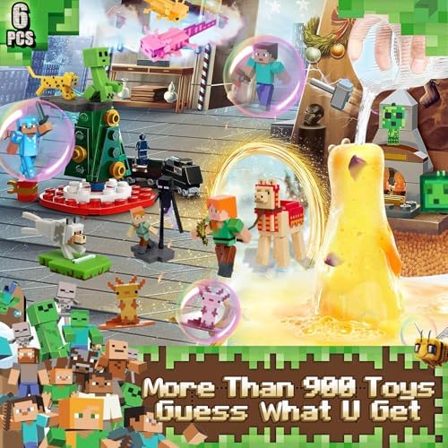 Bath Bombs for Kids: Bath Bombs with Toys Inside, Organic Bath Bomb Rich in Natural Essential Oils, Kids Bath Bomb Gift Set for Dry Skin Moisturize, Kid Bath Toys (6 Pcs)