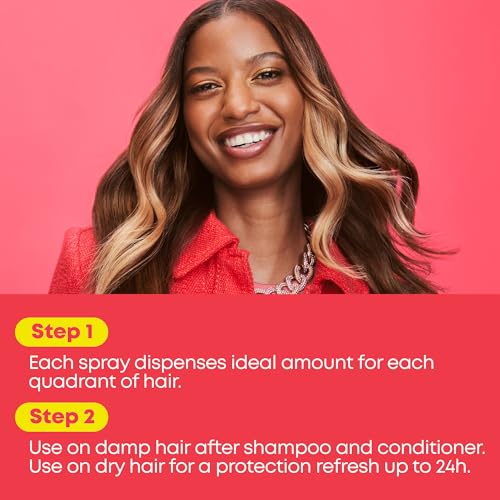 Matrix Glow Mania Leave In Conditioner - Glow Gatekeeper, Enhances Shine and Preserves Color Vibrancy with Heat Protection, Glycolic Acid & Rosehip Oil, For Dull & Color-Treated Hair, 8.5 Fl Oz