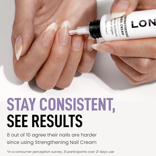 LONDONTOWN Strengthening Nail Cream to Restore Weak, Brittle Nails - Nail Care to Support Stronger Healthy Nail Growth, 1fl oz