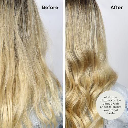 dpHUE Gloss+, Sheer - 6.5 oz (8-12 Applications) - Unpigmented Deep Conditioner & Shade Diluter - Paraben, SLS & SLES Sulfate Free - Vegan, Leaping Bunny Certified
