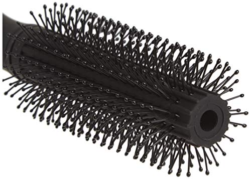 Diane Charcoal Soft Touch Handle Collection Round Brush, 1 Count (Pack of 1)