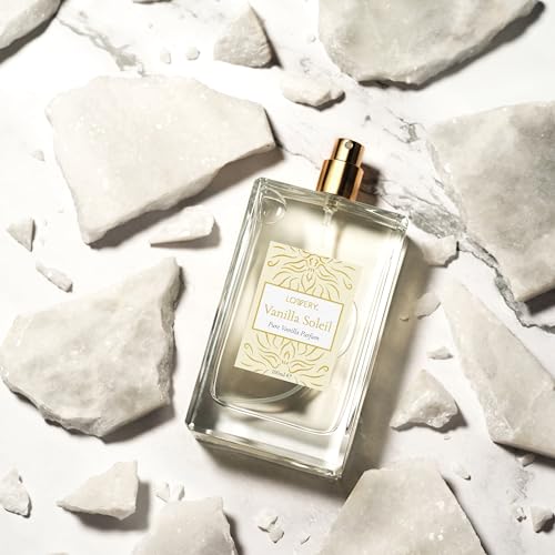 Pure Vanilla Perfume for Women, 100ml Vanilla Soleil Fragrance, Creamy Tonka Bean with Vanilla Womens Perfumes, Long Lasting, Vegan Clean & Natural Ingredients, Birthday Gifts for Mom, Made in France
