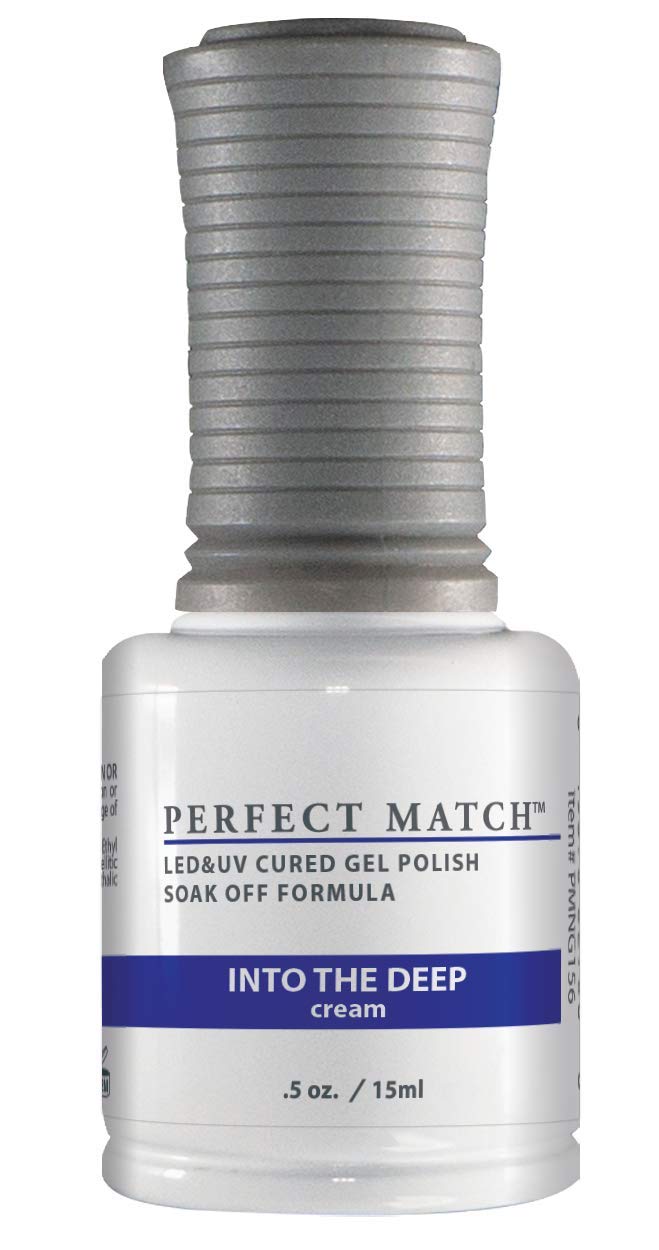 Lechat Perfect Match Gel Polish, Into The Deep, 0.5 Fl Oz (Pms156)