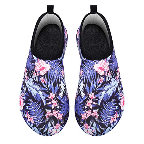 VIFUUR Water Sports Unisex Shoes Blue/Leaf - 5.5-6.5 W US/ 4.5-5.5 M US (36-37)