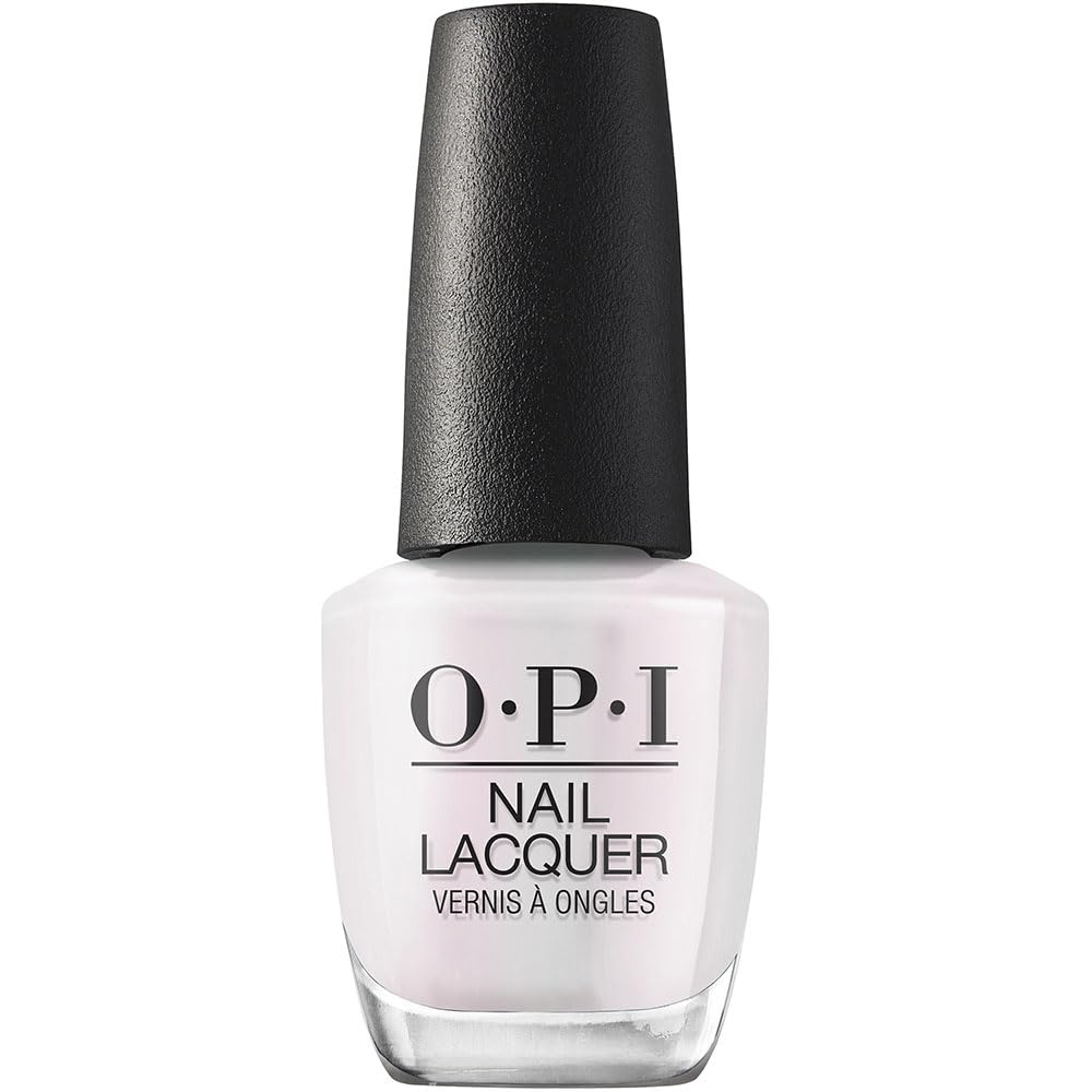 Opi Nail Lacquer, Soft Sheer & Pearl Finish White Nail Polish, Up To 7 Days Of Wear, Chip Resistant & Fast Drying, Spring '24, Y