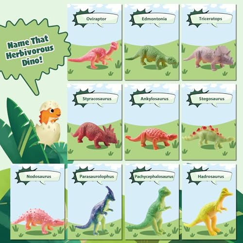 Dinosaur Bath Bombs for Kids with Surprise Inside, 10 Pack Natural Dino Eggs with Exclusive Herbivorous Dinosaur Toys, Birthday Gift Set for Boys & Girls, Dinosaur Toys for Kids Ages 3-9