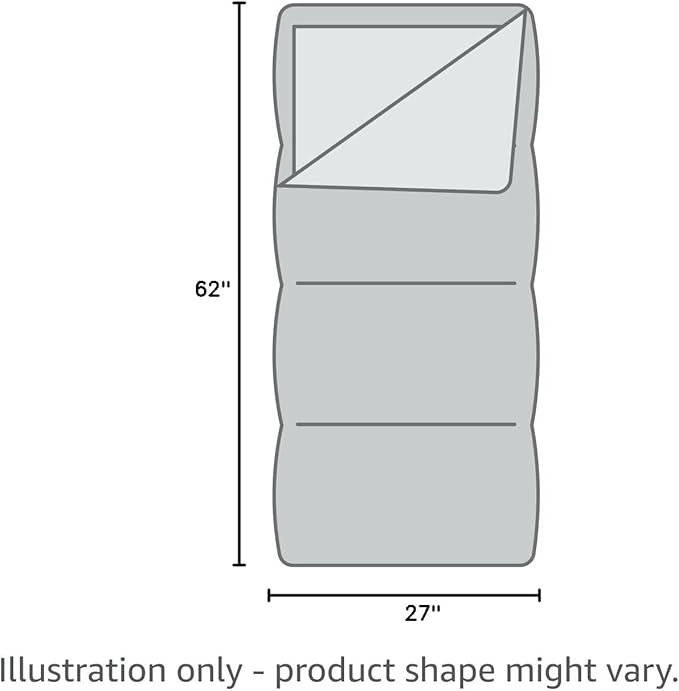 Northwest Cloud Sherpa Slumber Bag, 27" x 62"