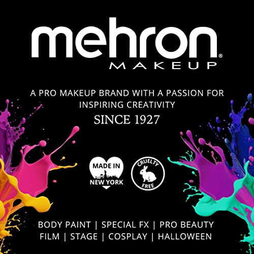 Mehron Makeup Special FX All-Pro Makeup Kit with Practice Head | Complete Professional Stage Kit Includes Practice Head | Special Effects for Theatre, Halloween, & Cosplay