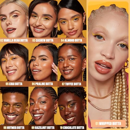 NYX PROFESSIONAL MAKEUP Buttermelt Glaze Soft Glow Skin Tint with SPF 30, Up To 12HR Wear, 01 Whipped Butta