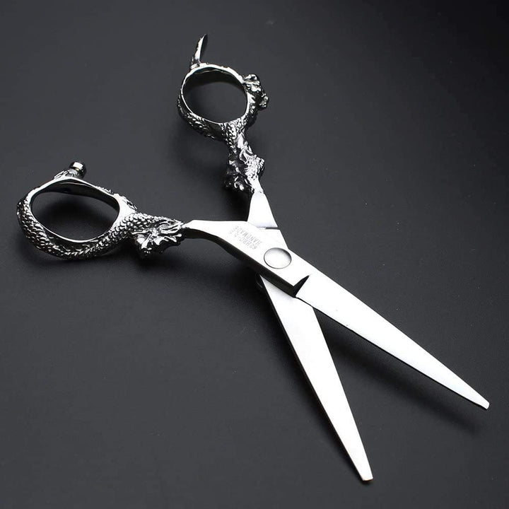 Hair Cutting Scissors Shears Professional Barber 6 inch Hairdressing Scissor Home Use for Man Woman Adults Kids Babies