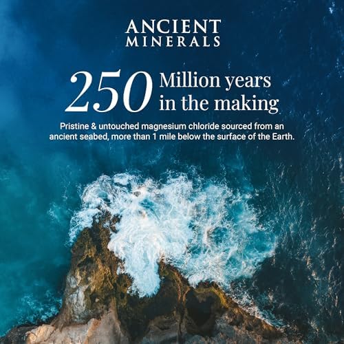 Ancient Minerals Magnesium Bath Flakes of Pure Genuine Zechstein Chloride - Resealable Magnesium Supplement Bag That Will Outperform Leading Epsom Salts 1.65 lbs