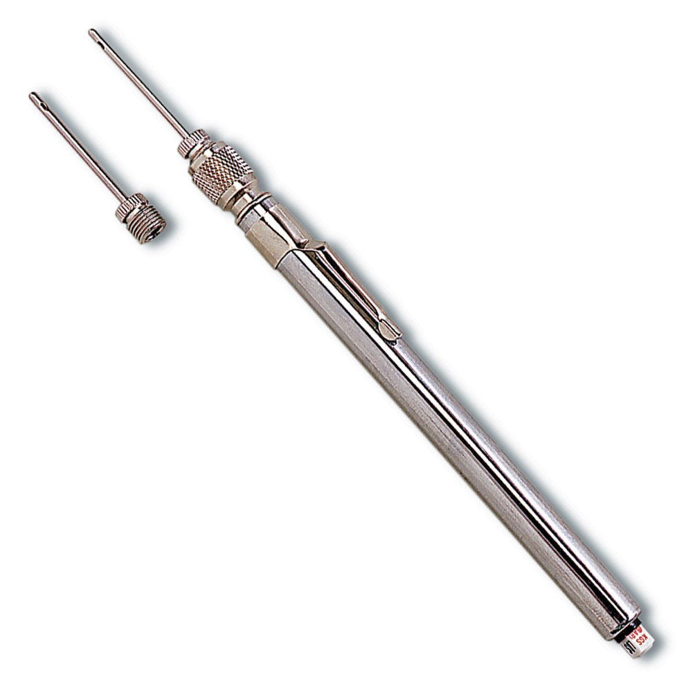 Pocket Pen Pressure Gauge - Compact Pen-Size Ball Pressure Gauge - Fits in Pocket - Check Air Pressure for Volleyballs, Basketballs & Footballs - Reads up to 20 Ibs