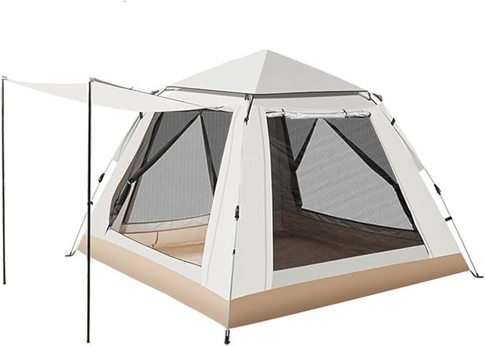 Pop Up Tents for Camping, 2/3/4 Person Camping Tents with Quick Setup Folding Pop Up Style | Backpacking for Hiking, Travel or Beach | Inflatable Tents for Camping