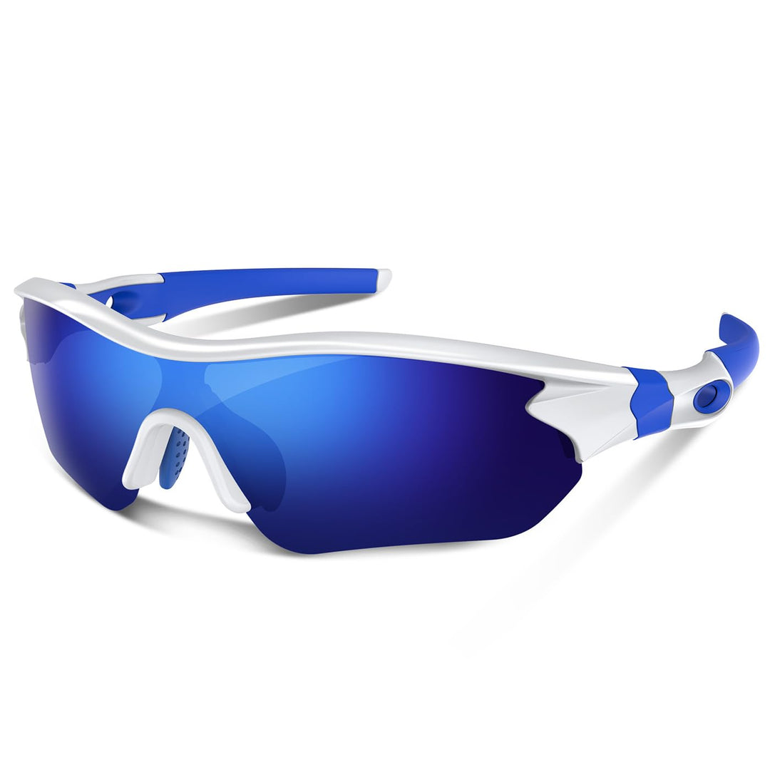 Polarized Sports Sunglasses for Men Women Youth Baseball Running Fishing Tennis Golf Cycling Driving Motor TAC UV400 TR90