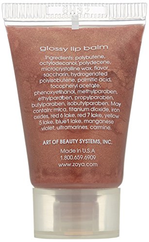 ZOYA Hot Lips Glossy Lip Gloss, Charmed
