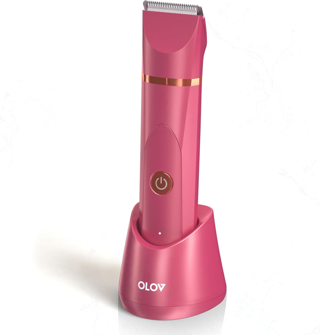 Electric Body Hair Trimmer | Waterproof Groomer for Men & Women | USB Rechargeable