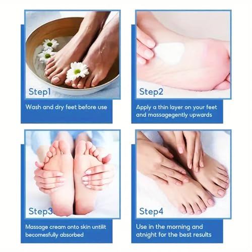 Urea Cream 45% Plus 2% Salicylic Acid, Callus Remover Foot Moisturizer Hand Foot Cream For Dry Cracked Feet from Toes to Heels Elbows Knees Softens Skin Exfoliates Dead Skin Smoothing Skin