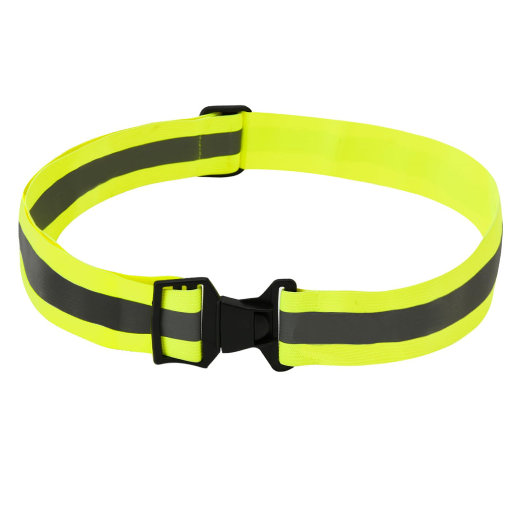 A-SAFETY Reflective Safety Bands for Wrist, Arm, Ankle, Leg.High Visibility Sports Gear for Walking Jogging Cycling,Yellow
