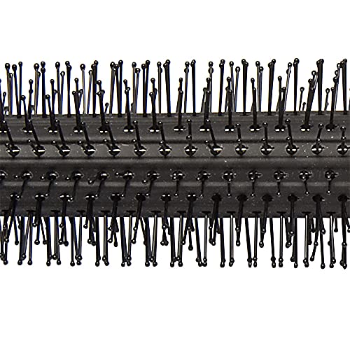 Diane Charcoal Soft Touch Handle Collection Round Brush, 1 Count (Pack of 1)