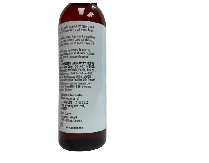 Isoplus Black Castor Oil & Coconut Oil Hair & Scalp Therapy Oil 4 oz