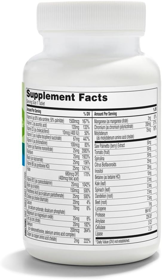 365 by Whole Foods Market, Men's One Daily Multivitamin Tablets, 90 CT
