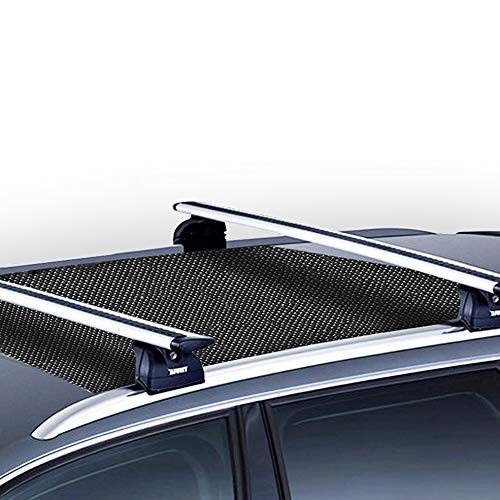 Mockins 43"X39" Rooftop Protective Mat with Strong Grip and Extra Cushioning | Car Roof Protective Mat for Any Rooftop Cargo Bag | The Car Roof Protector Mat Can Be Used On Your Car, SUV Or Truck