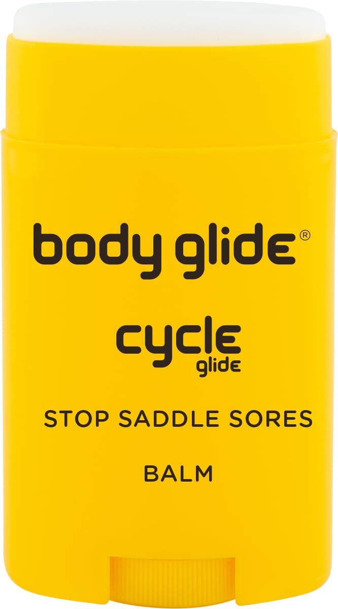 Body Glide Cycle Glide Balm | Chamois Cream in Chafing Stick Form Keeps Hands Clean | Anti Chafe Stick for in The Saddle; on Bike, Motorcycle, or Horse | 1.5oz