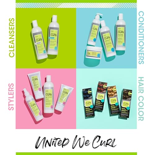 All About Curls Essential Moisture Starter Kit | 4-Piece Set | Cleanse, Condition, Moisturize, Define | All Curly Hair Types