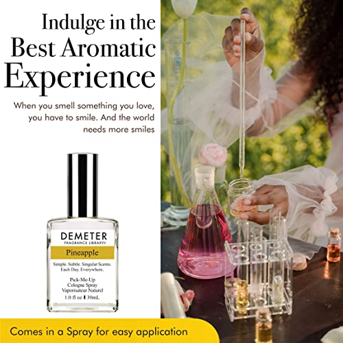 DEMETER Pineapple, 1 oz Cologne Spray, Perfume for Women and Men