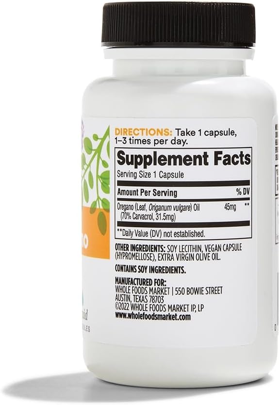 365 by Whole Foods Market, Oil of Oregano, 60 Count