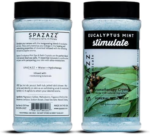 Spazazz Eucalyptus Mint Spa and Bath Crystals