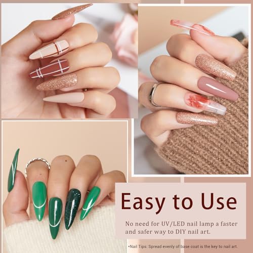 AZUREBEAUTY 42Pcs Dip Powder Nail Kit Starter, 32 Colors All Season Set Green Nude Brown Blue Dipping Powder Set with Top/Base Coat & Recycling Tray for French Art Manicure Salon