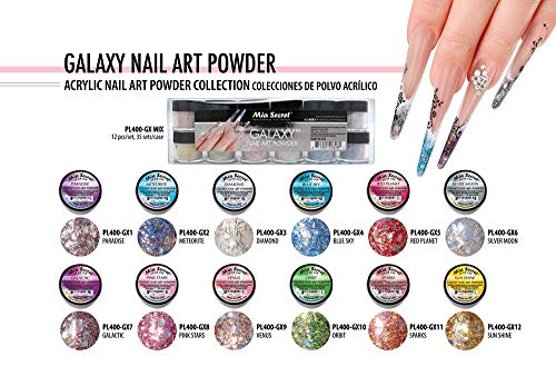 Mia Secret Professional Galaxy Collection Acrylic Powder 1/4 oz (Pick Your Color) (PARADISE)