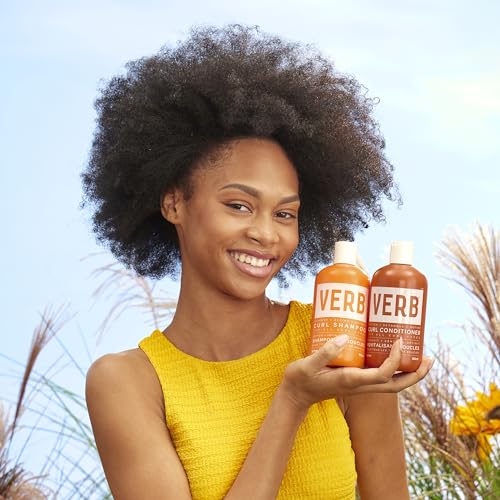 VERB Curl Conditioner - Soften, Define + Hydrate - Frizz Control + Curl Retention - Vegan, No Parabens or Harmful Sulfates