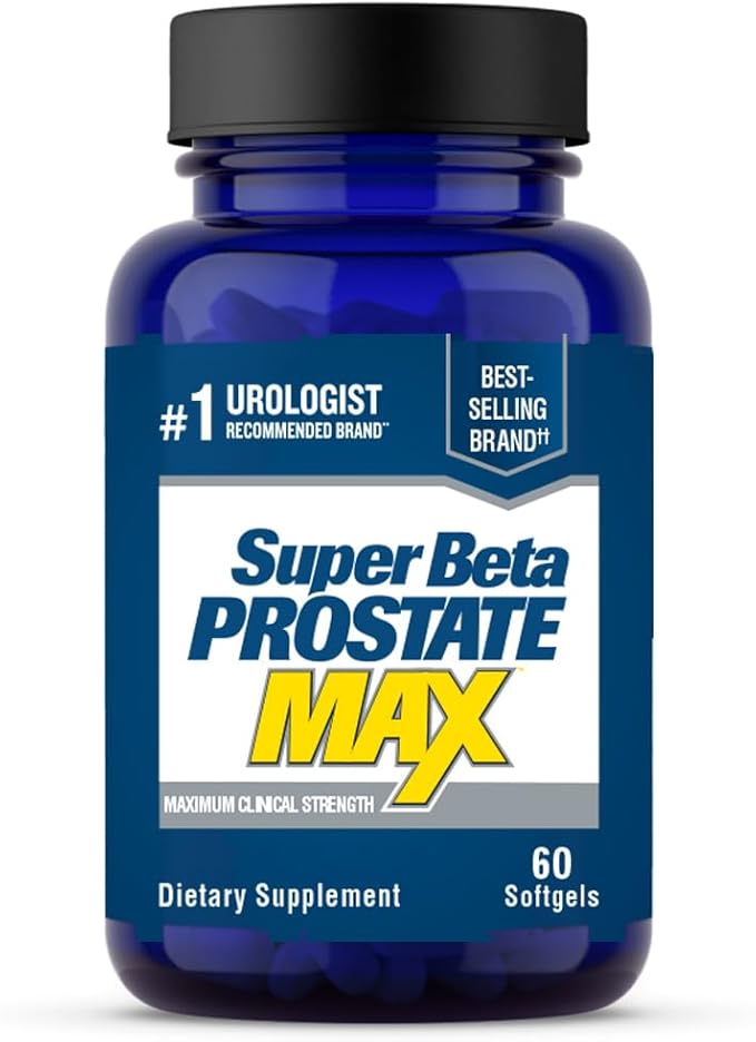 Max - Advanced Saw Palmetto Prostate Support Supplement for Men's Health, 60ct
