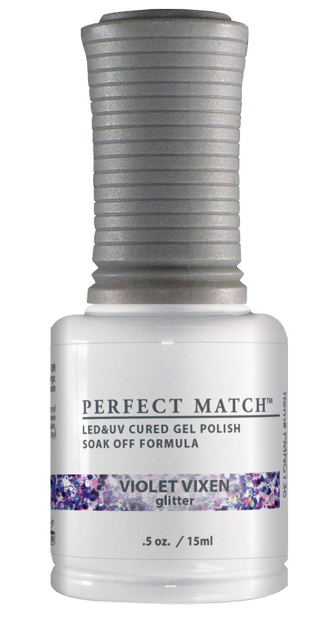 Lechat Perfect Match Gel Polish, Violet Vixen, 0.5 Fl Oz (Pms136)