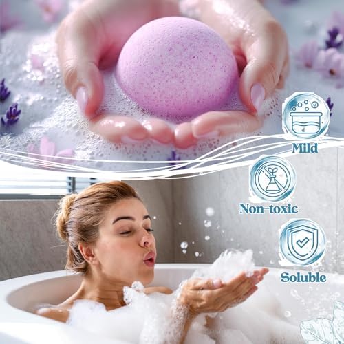 Bath Bomb Making Kit- 30Pcs DIY Bath Bomb Kit for Kids, Make Your Own Spa Set, Shower Craft Kits with Bath Bomb Molds, Soap Making Kits, Bath Bomb Making Supplies Gifts for Girls Women