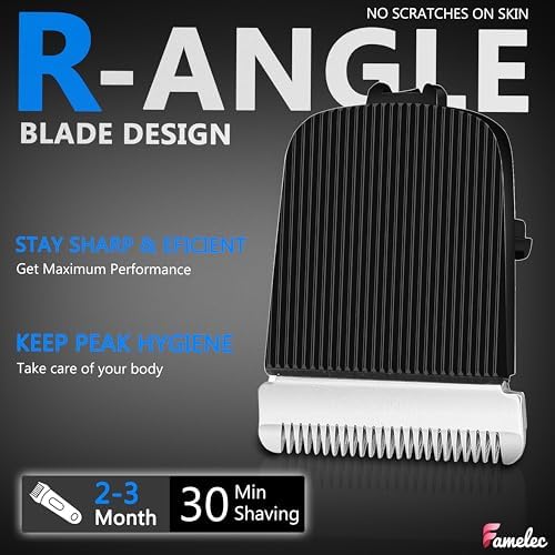 3 Pack For Manscaped Replacement Blades 2.0 3.0 4.0, Compatible with Manscaped Blade Replacement Lawnmower 3.0 Replacement Blades, For Manscape 4.0 Lawn Mower, Fit For Manscape Replacement Blades