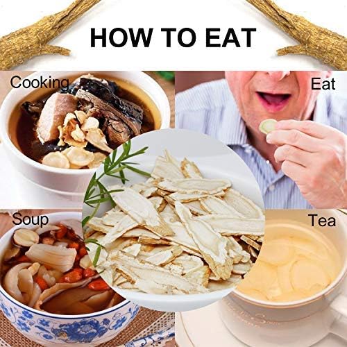 DOL American Ginseng Slices from Wisconsin (Sliced Ginseng Root Wisconsin Grown!Most People Use It to Make Ginseng Tea! Good for Health! 多年生長 大切片 花旗參/西洋參-in Box (Large 8oz/Box-C)