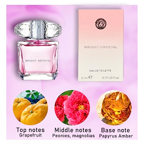 Perfume Miniatures Travel Set for Men & Women - 6 Piece Eaux de Parfum Gift Set
