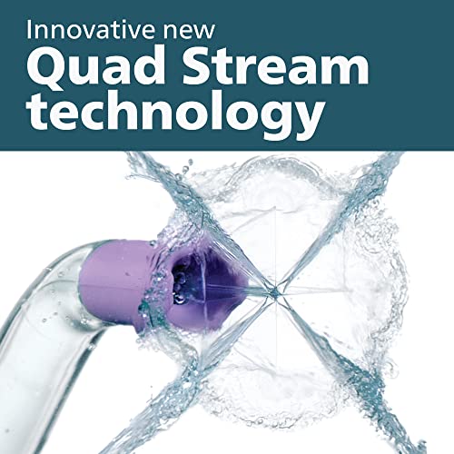 Philips Sonicare Power Flosser Quad Stream Tips (F3), 2pk, White HX3062/00