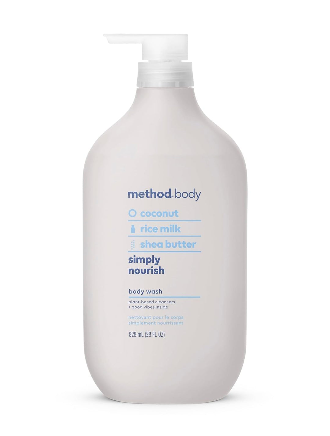 Method Body Wash | Simply Nourish | Biodegradable & Paraben-Free | 28 Oz