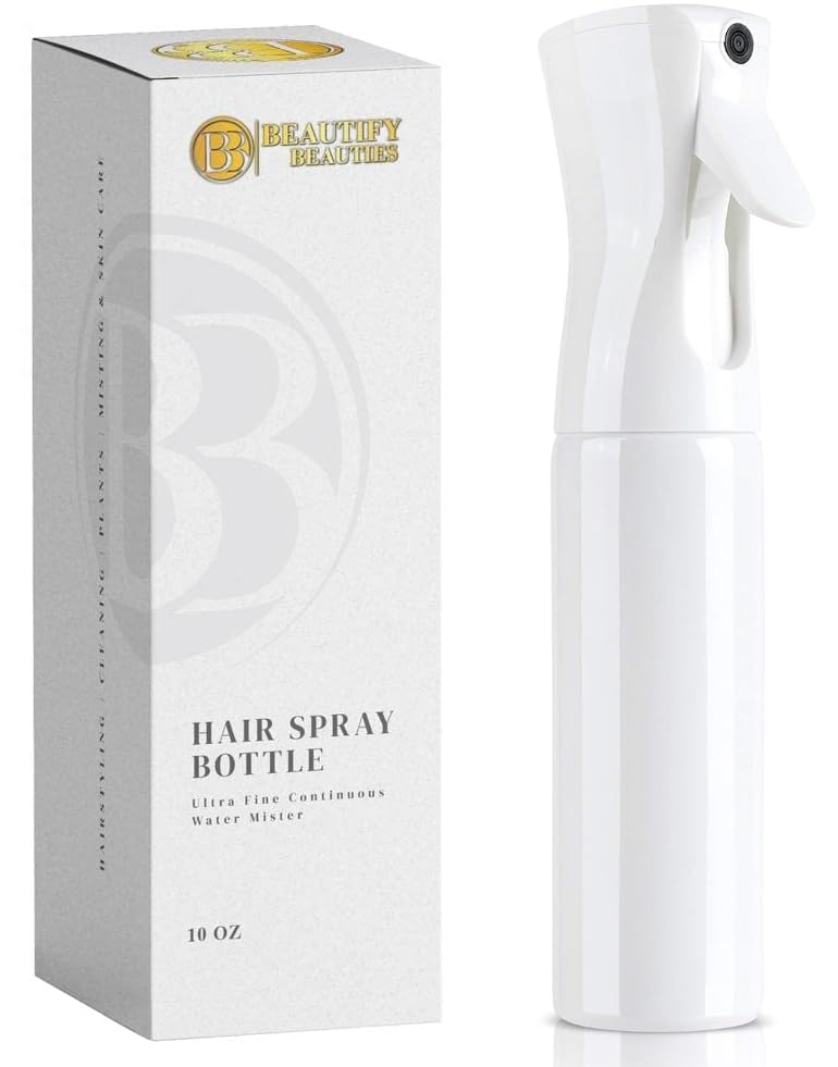 Continuous Mister Spray Bottle – 10.1 Oz Hair & Plant Care | Eco-Friendly Design