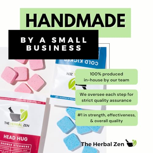 Aromatherapy Shower Steamers Gift Set, Shower Bombs Made in the USA, Relaxation Gift for Women, Lavender Shower Steamers for Women, Eucalytus Shower Steamer, Mothers Day Gifts