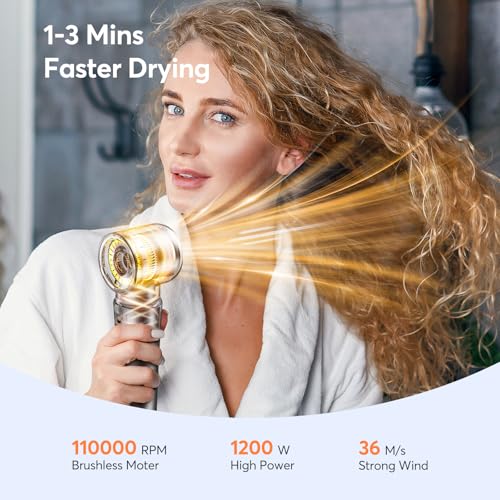 5 in 1 Hair Styler, High-Speed Professional Frizz-Free Hair Dryer Brush, No Heat Damage Air Styler Wrap Blow Dryer - Curl, Volumize, Straighten, 300 Million Ions, Multi Styler, Gift for Women