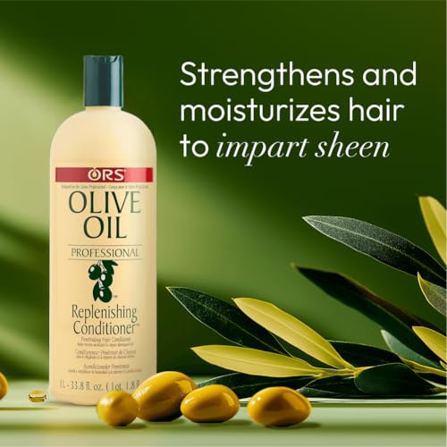 ORS Olive Oil Professional Replenishing Conditioner 33.8 Ounce (Pack of 1)