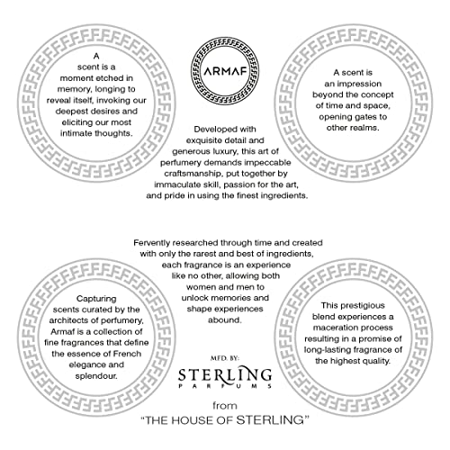 ARMAF Club De Nuit Intense Perfume Oil for Men - Bergamot, Rose, Musk and Vanilla Oil Perfume for Men, Perfumes Arab Para Hombres, Eau de Parfume Spray (18ml, 0.60oz)