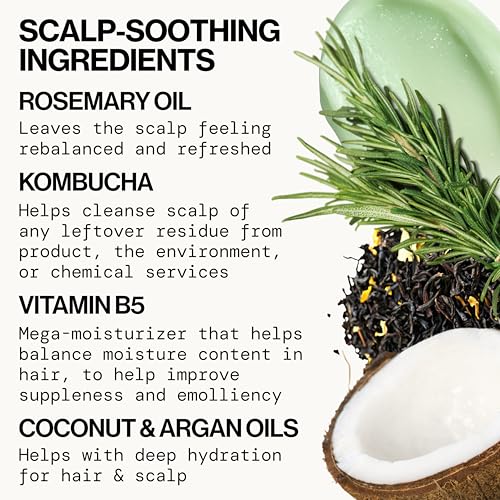 Pacifica Scalp Smoothie Hydrating Scalp Treatment & Leave-On Hair Mask, Cooling Relief for Dry, Flaky, Itchy Scalp & Thinning Hair, Vegan & Cruelty-Free, 6 fl oz