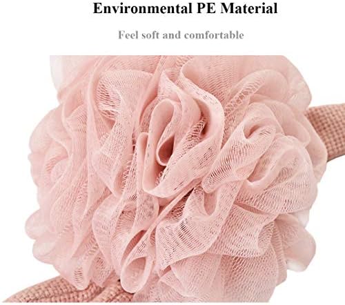 Loofah for Kids Bath Sponge for Kids Loofah Girls Cute Animal Bunny Gift Set - Pink, White, Grey - Shower Loofah for Women Yisella